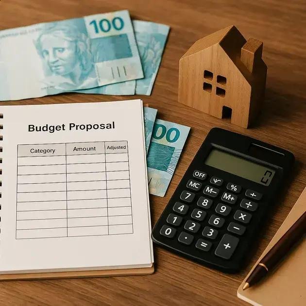 Como adaptar orçamento aprovado durante execução do projeto