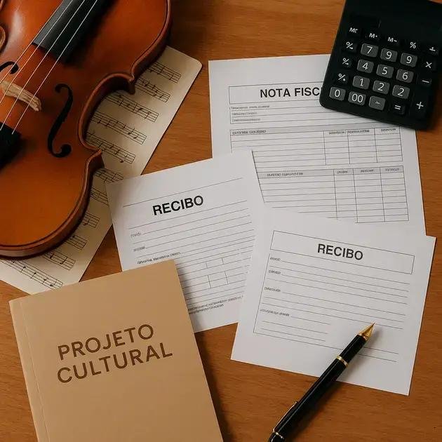 Como emitir recibos e notas fiscais em projeto cultural incentivado