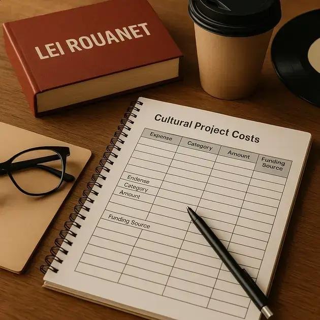 Como organizar planilha de custos para projeto cultural na Lei Rouanet