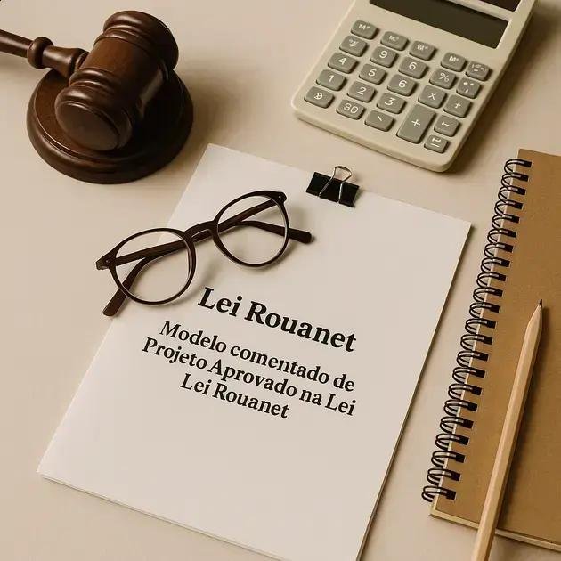 Modelo comentado de projeto aprovado na Lei Rouanet explicado