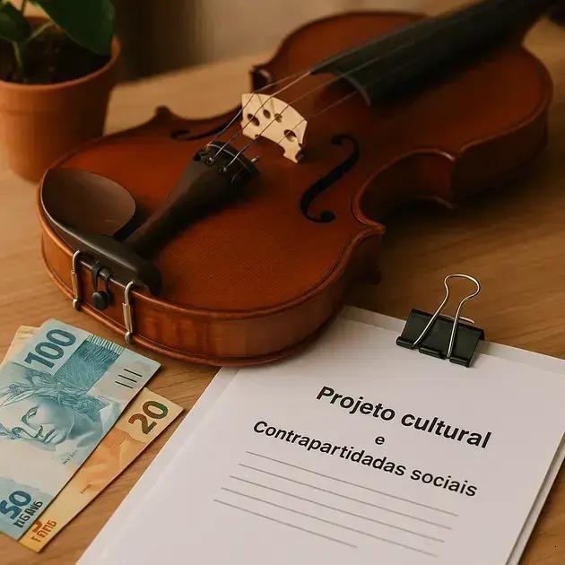Apresentação de contrapartidas sociais em projetos culturais da Lei Rouanet