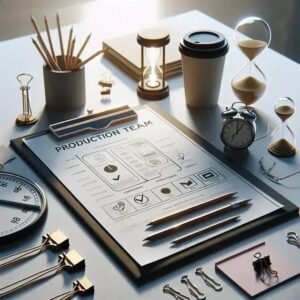 Organização da equipe de produção em projetos aprovados pela Lei Rouanet